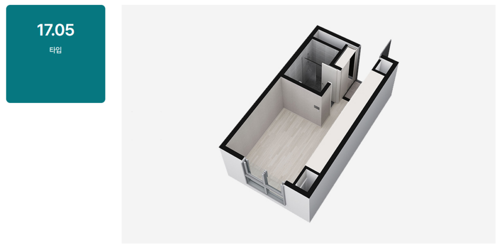 연신내역 루체스테이션 세대평면도