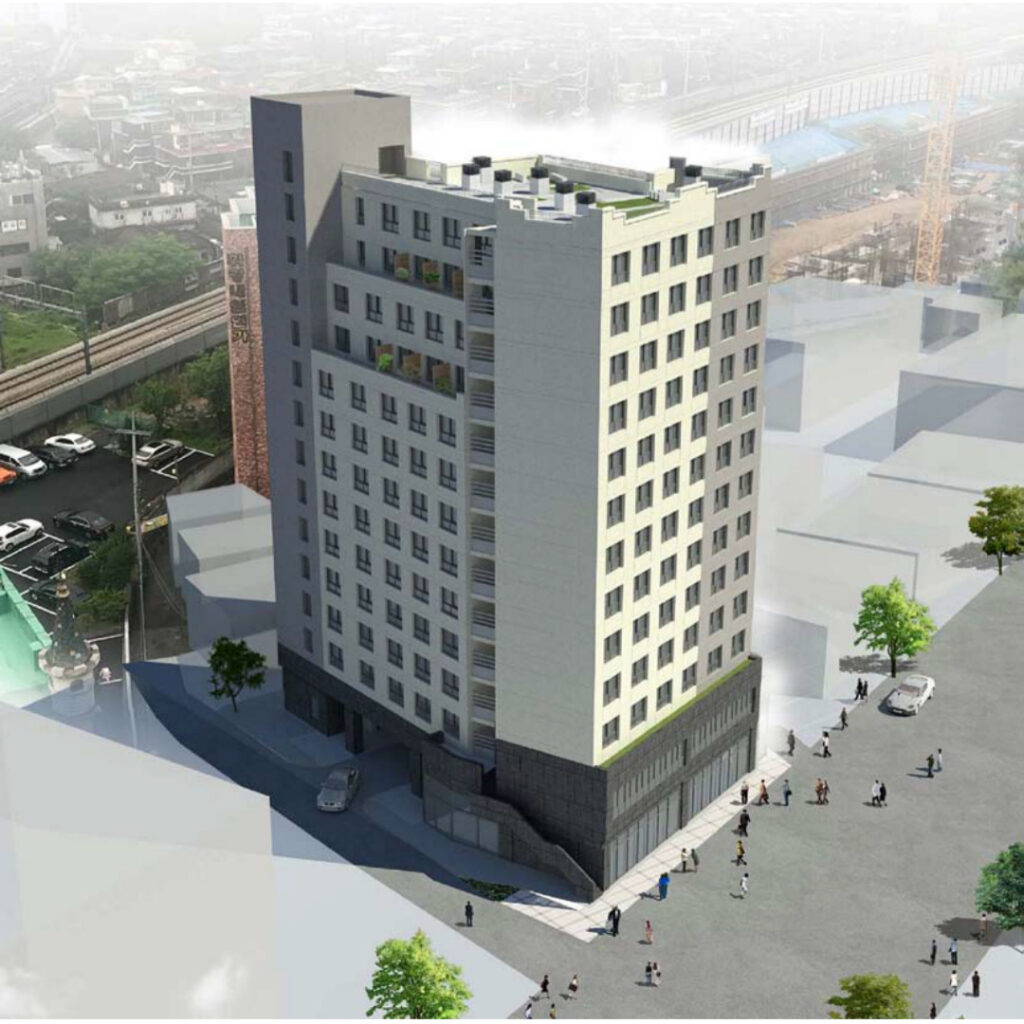 회기역 휘경제이스카이시티 청년안심주택 외관 모습