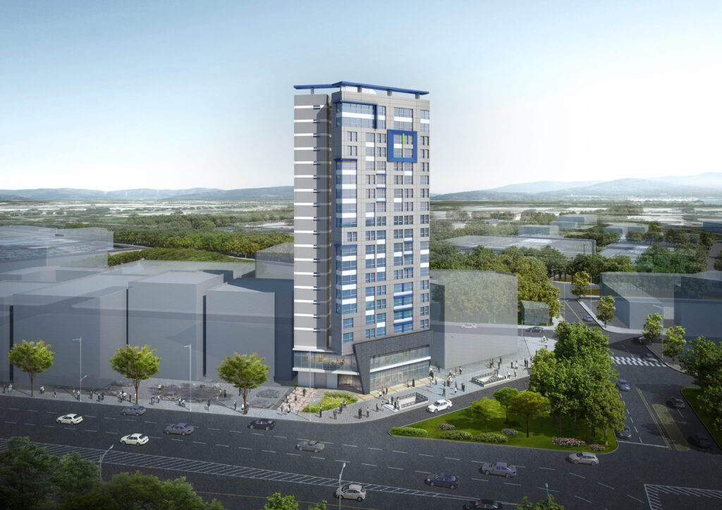 장한평역 힐데스하임 외관