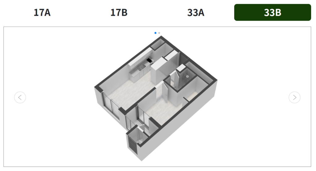 구산역 구산주택 청년안심주택 평면도