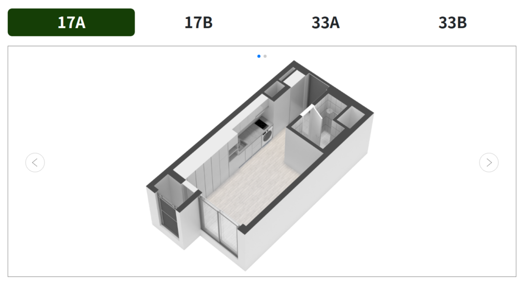 구산역 구산주택 청년안심주택 평면도