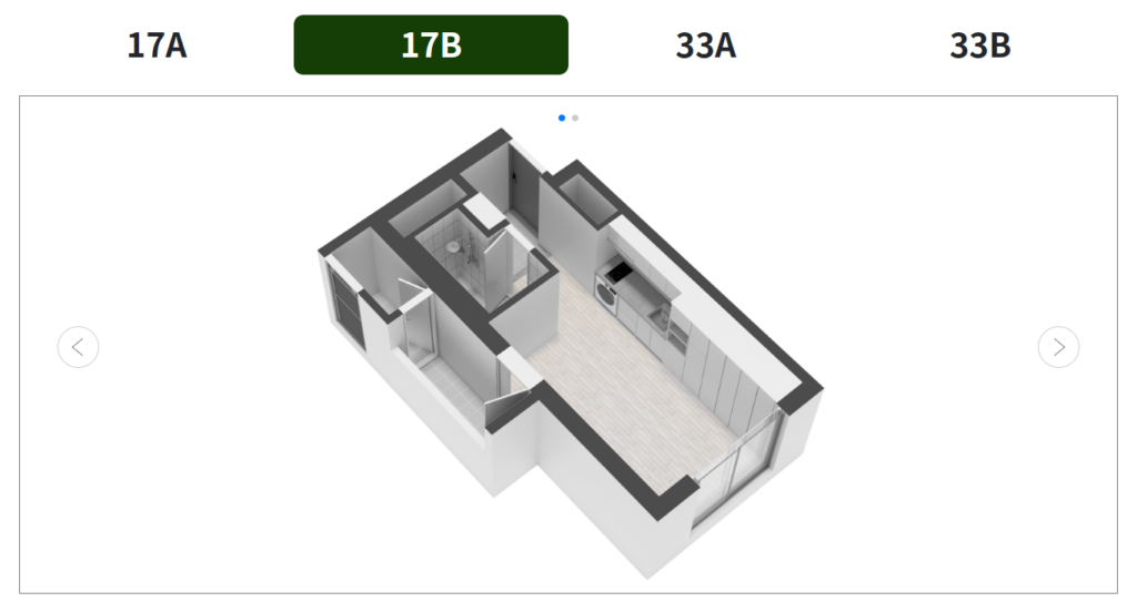 구산역 구산주택 청년안심주택 평면도
