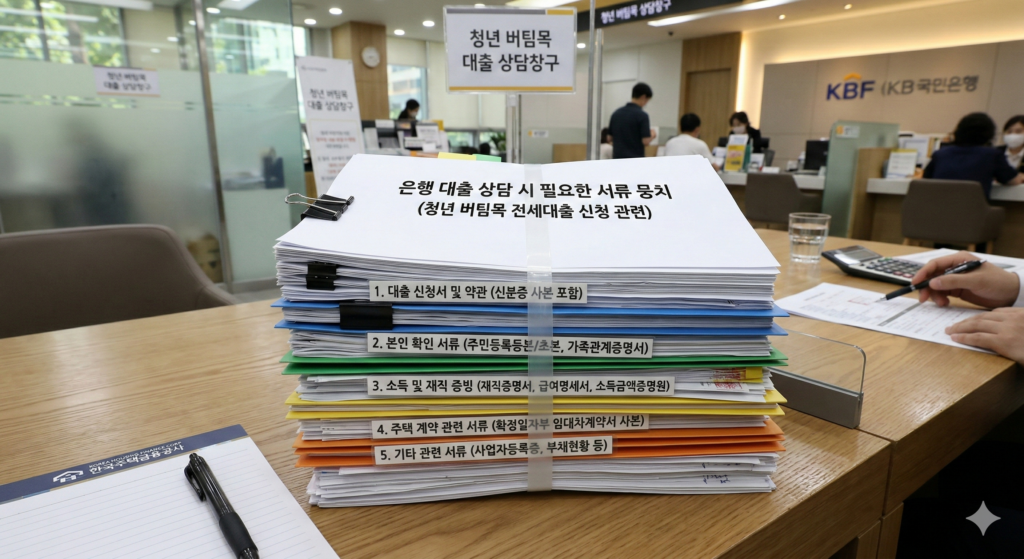 청년버팀목 전세대출 필요서류