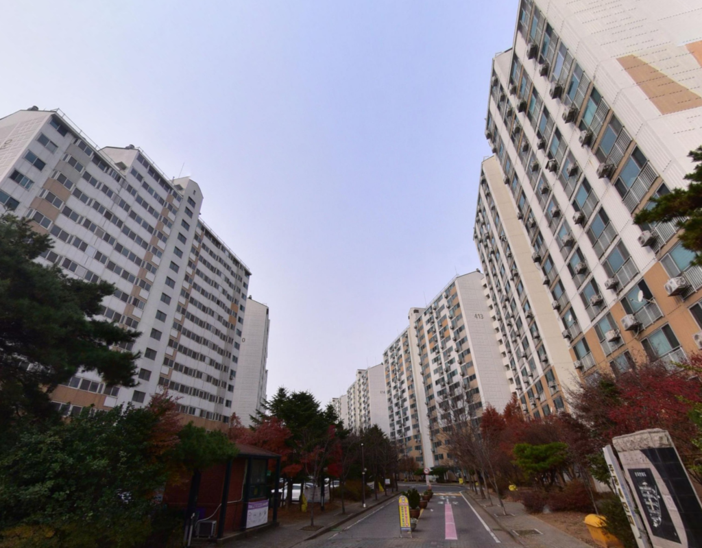 인천삼산4단지 국민임대주택 전경