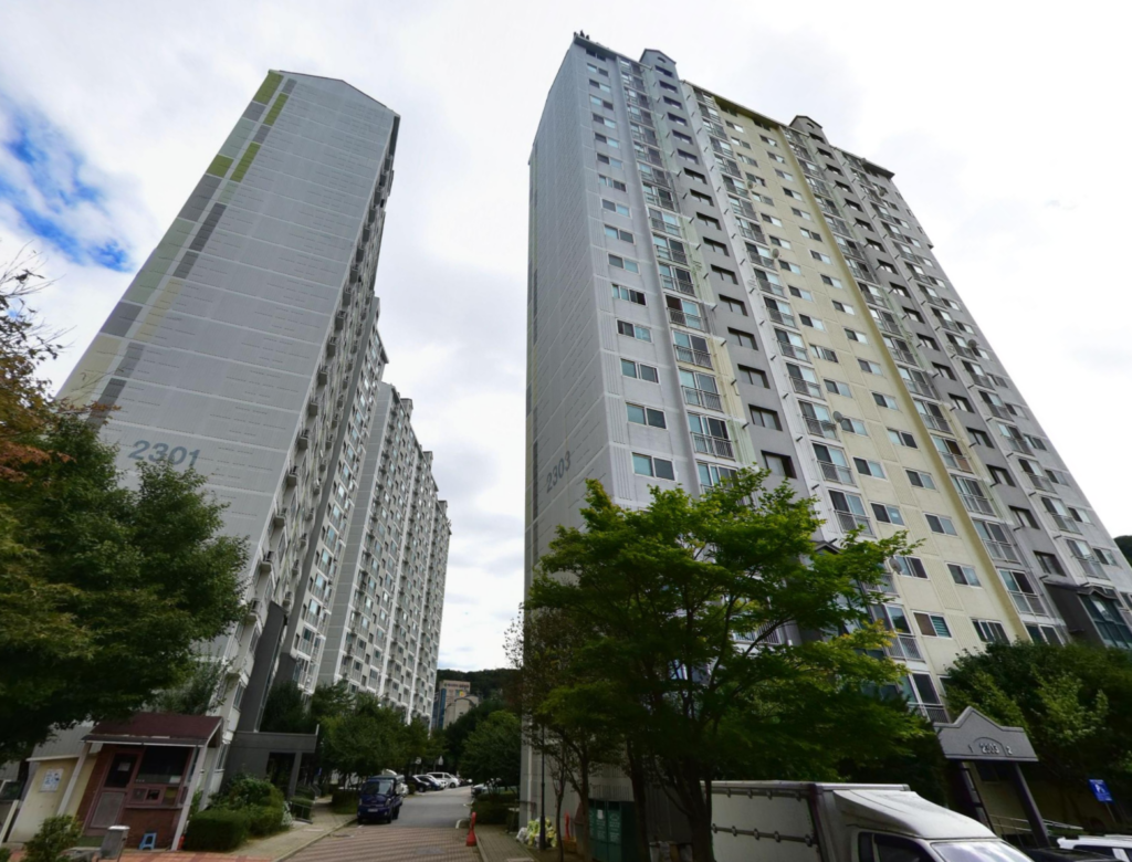 남양주호평23단지 국민임대주택 단지 모습